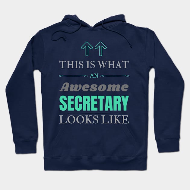 Secretary Hoodie by Mdath